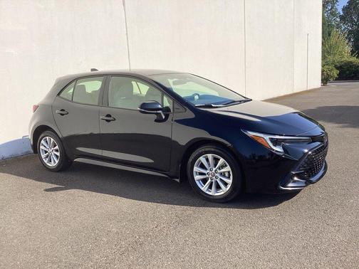 Midnight Black Metallic 2025 Toyota Corolla SE