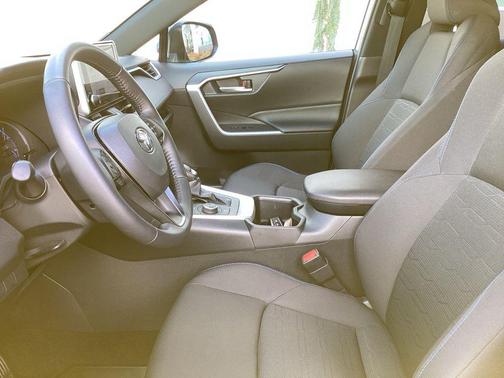 Cavalry Blue 2025 Toyota RAV4 Hybrid SE