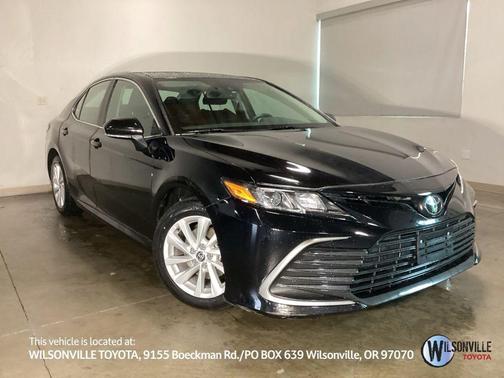 Midnight Black Metallic 2023 Toyota Camry LE