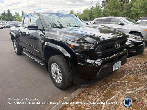Black 2024 Toyota Tacoma SR5
