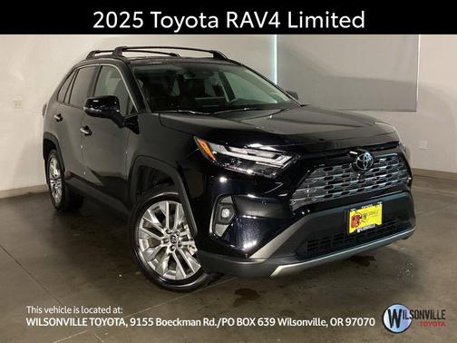 Midnight Black Metallic 2025 Toyota RAV4 Limited