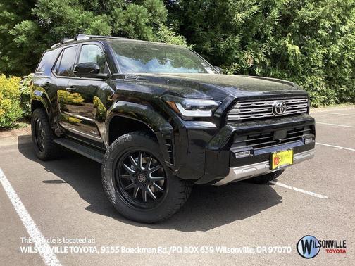 Black 2026 Toyota 4Runner Limited