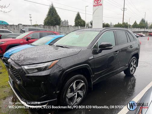 Midnight Black Metallic 2024 Toyota RAV4 Prime SE