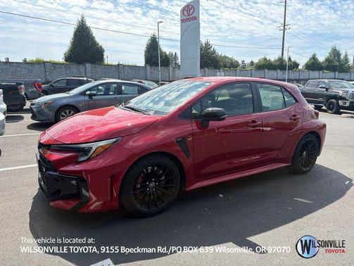 Supersonic Red 2025 Toyota GR Corolla Premium