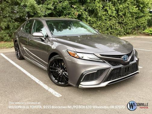 Predawn Gray Mica 2024 Toyota Camry Hybrid SE