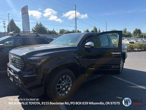 Black 2024 Toyota Tacoma Limited