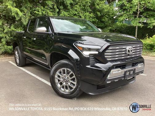 Black 2024 Toyota Tacoma Limited