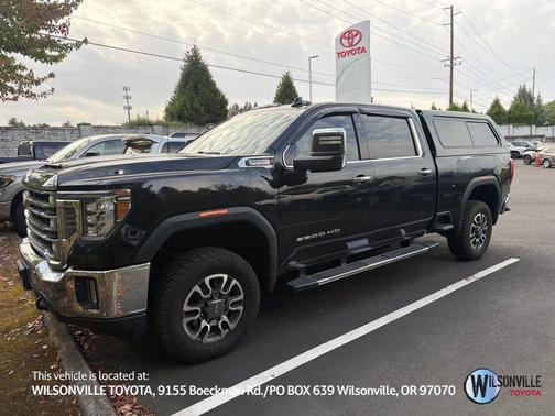 Onyx Black 2021 GMC Sierra 3500 SLT