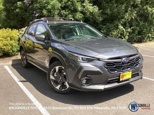 Magnetite Gray Metallic/Crystal Black Silica 2025 Subaru Crosstrek Limited