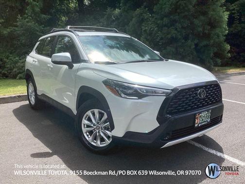 Wind Chill Pearl 2023 Toyota Corolla Cross LE