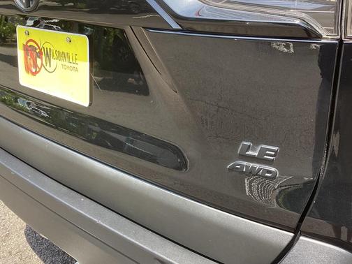 Midnight Black Metallic 2021 Toyota RAV4 LE