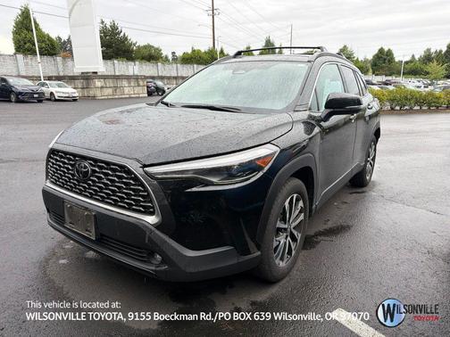 Jet Black 2023 Toyota Corolla Cross XLE