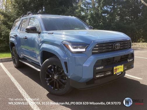 Heritage Blue 2026 Toyota 4Runner Hybrid Platinum