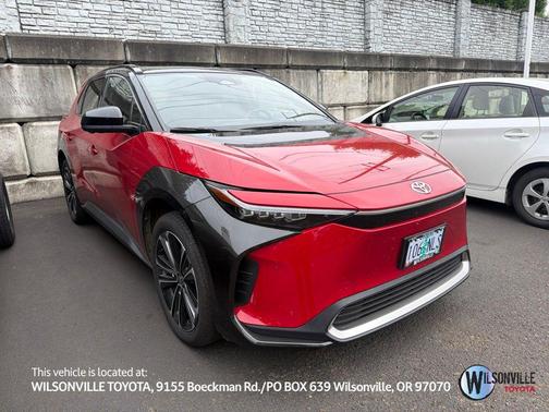Supersonic Red w/Black Roof 2023 Toyota bZ4X Limited