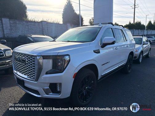 White Frost Tricoat 2024 GMC Yukon Denali
