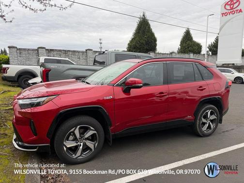 Supersonic Red 2023 Toyota RAV4 Prime SE
