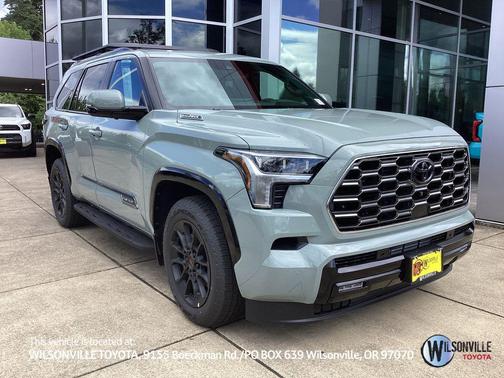 Lunar Rock 2026 Toyota Sequoia Platinum