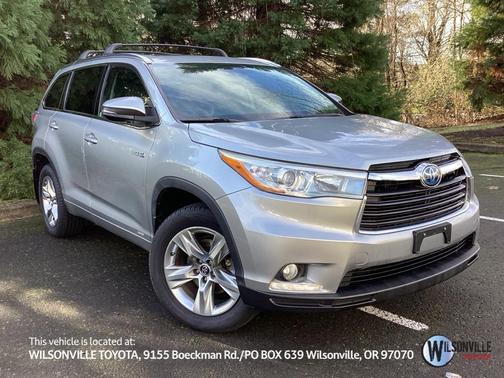 2016 Toyota Highlander Hybrid Platinum