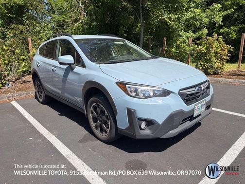 Cool Gray Khaki 2022 Subaru Crosstrek Premium