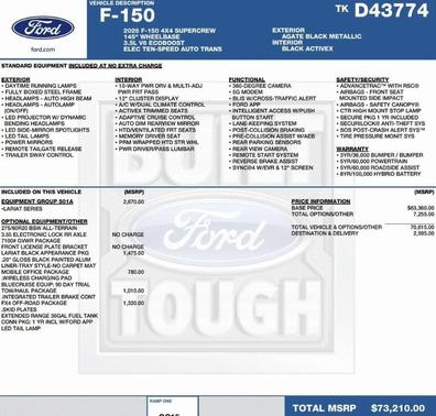 2026 Ford F-150 Lariat
