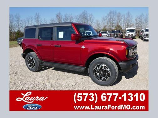 Ruby Red Metallic Tinted Clearcoat 2026 Ford Bronco Outer Banks