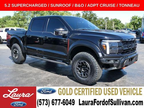 Agate Black Metallic 2025 Ford F-150 Raptor