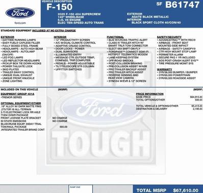 2025 Ford F-150 Tremor