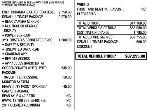 2023 GMC Sierra 3500 Denali