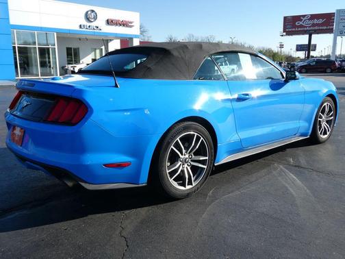 Grabber Blue 2017 Ford Mustang EcoBoost Premium