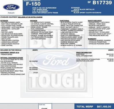 2025 Ford F-150 Tremor