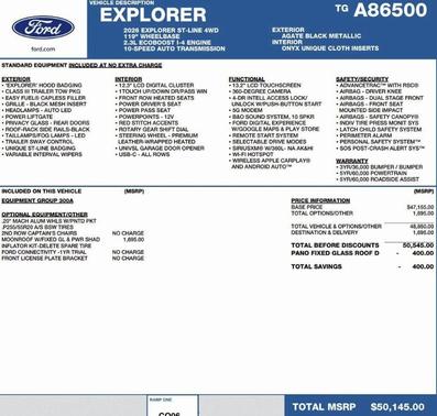 2026 Ford Explorer ST-Line