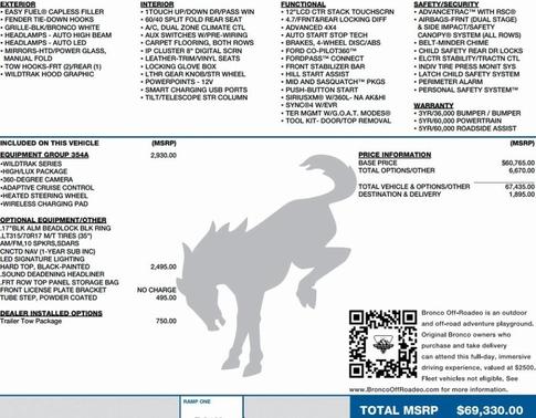 2024 Ford Bronco Wildtrak