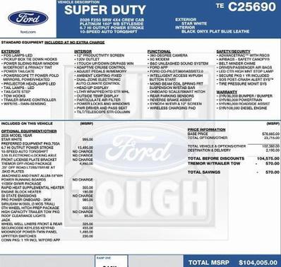2026 Ford F-250 Platinum