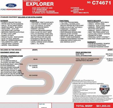 2025 Ford Explorer ST