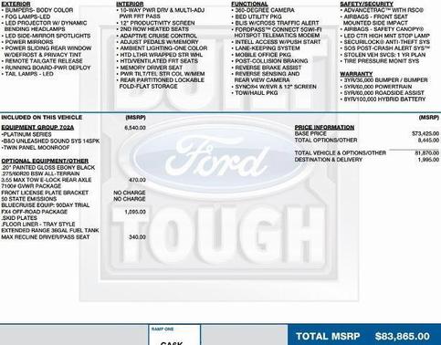 2024 Ford F-150 Platinum