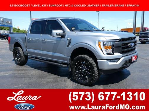 Iconic Silver Metallic 2023 Ford F-150 Lariat