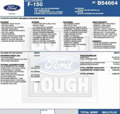 2025 Ford F-150 Platinum