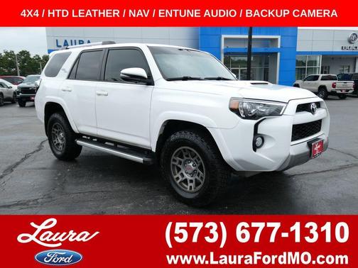 Super White 2018 Toyota 4Runner Sport