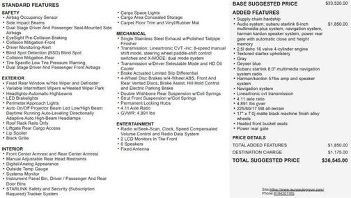 2022 Subaru Forester Wilderness