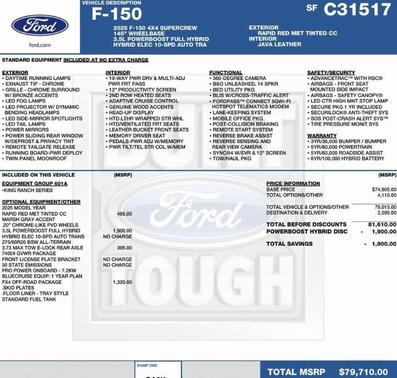 2025 Ford F-150 King Ranch