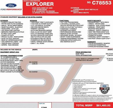 2025 Ford Explorer ST
