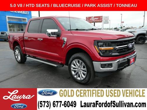 Rapid Red Metallic Tinted Clearcoat 2024 Ford F-150 XLT