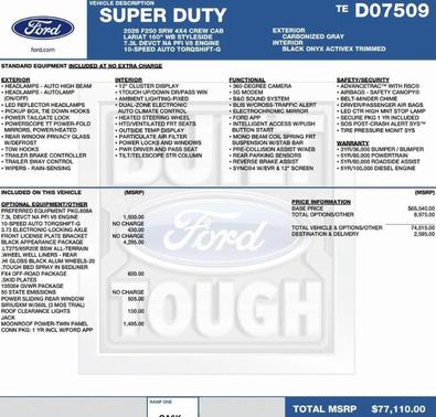 2026 Ford F-250 Lariat