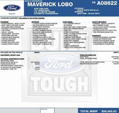2026 Ford Maverick Lobo Standard