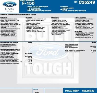 2022 Ford F-150 Tremor