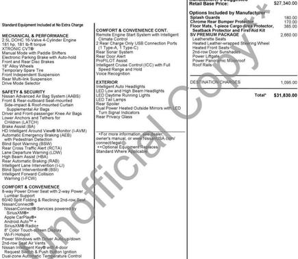 2021 Nissan Rogue SV
