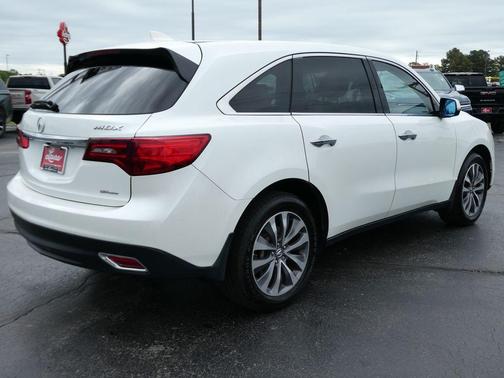 White Diamond Pearl 2016 Acura MDX 3.5L