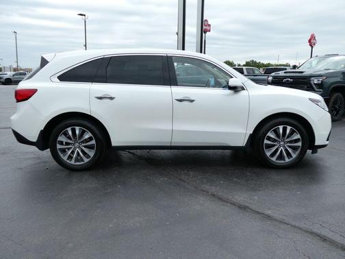 White Diamond Pearl 2016 Acura MDX 3.5L