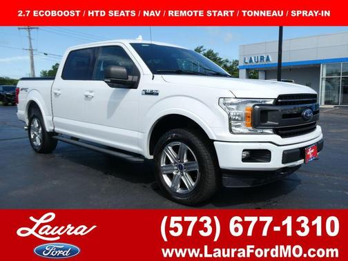 Oxford White 2018 Ford F-150 XLT