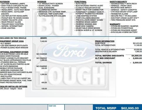 Space White Metallic 2025 Ford F-150 XLT